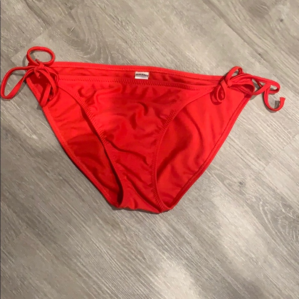 NWOT Red Swim Bikini Bottoms